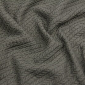 Ткань Пике Косичка Хаки, плотность 310 г/м2, ширина 240 см
