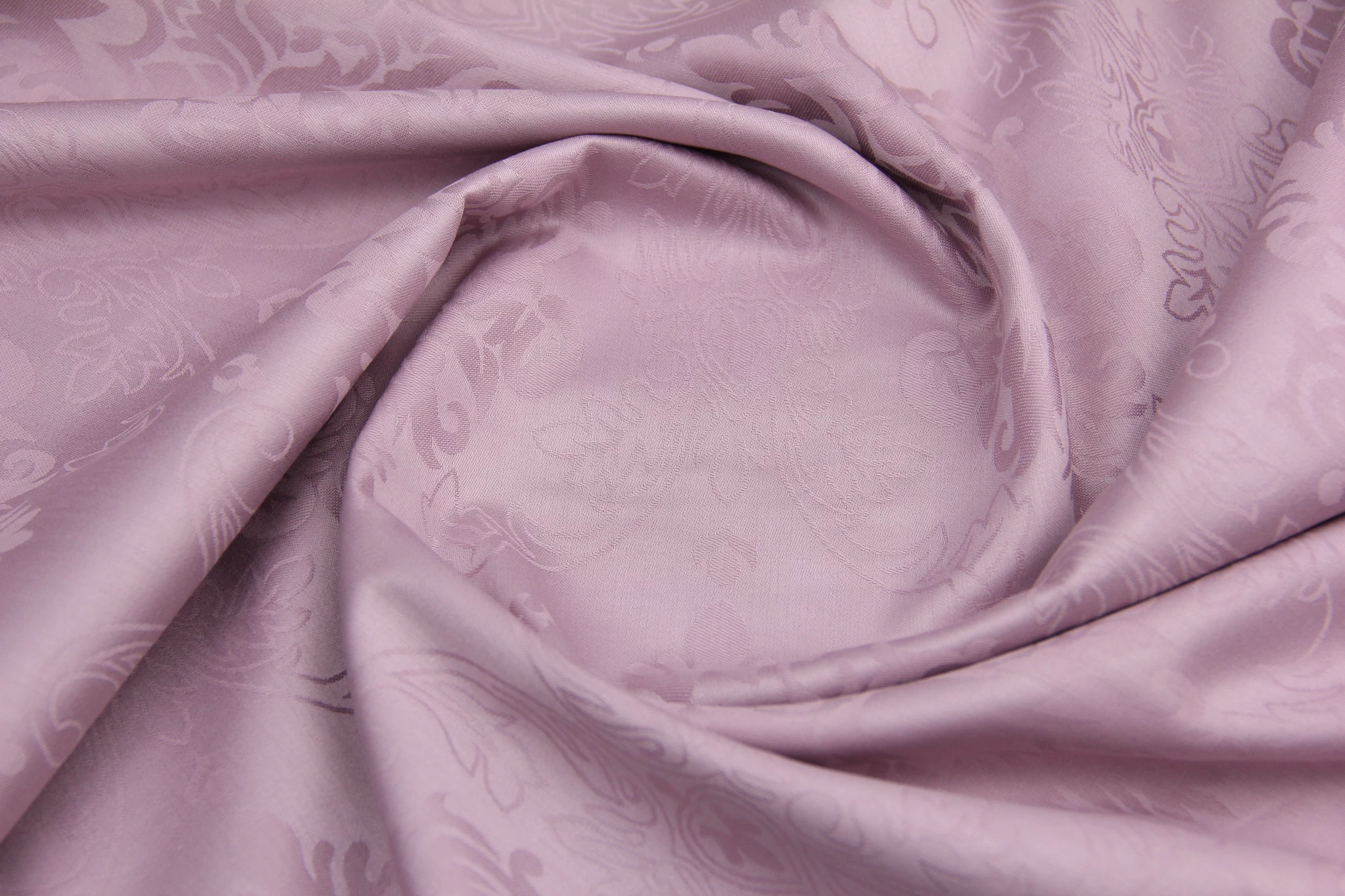 Ткань Сатин жаккард Флоренция Ежевичный мус, Турция, ширина 240см, плотность 130 г/м2