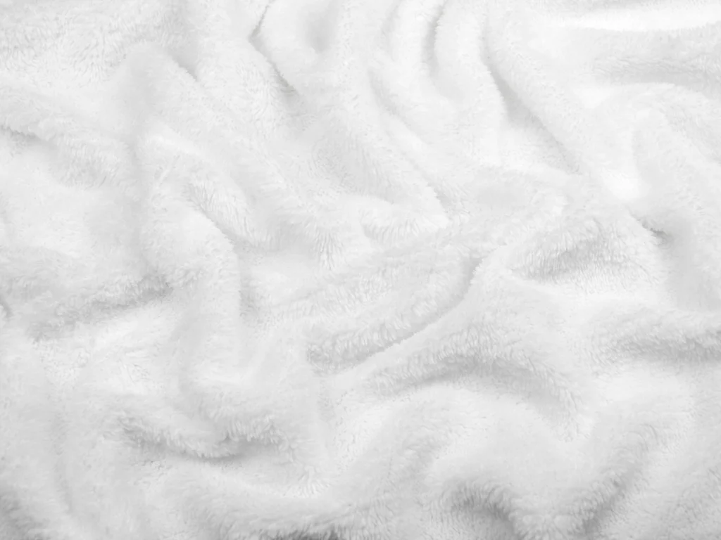 Тканина Велсофт Білий двосторонній, Туреччина, ширина 220 см