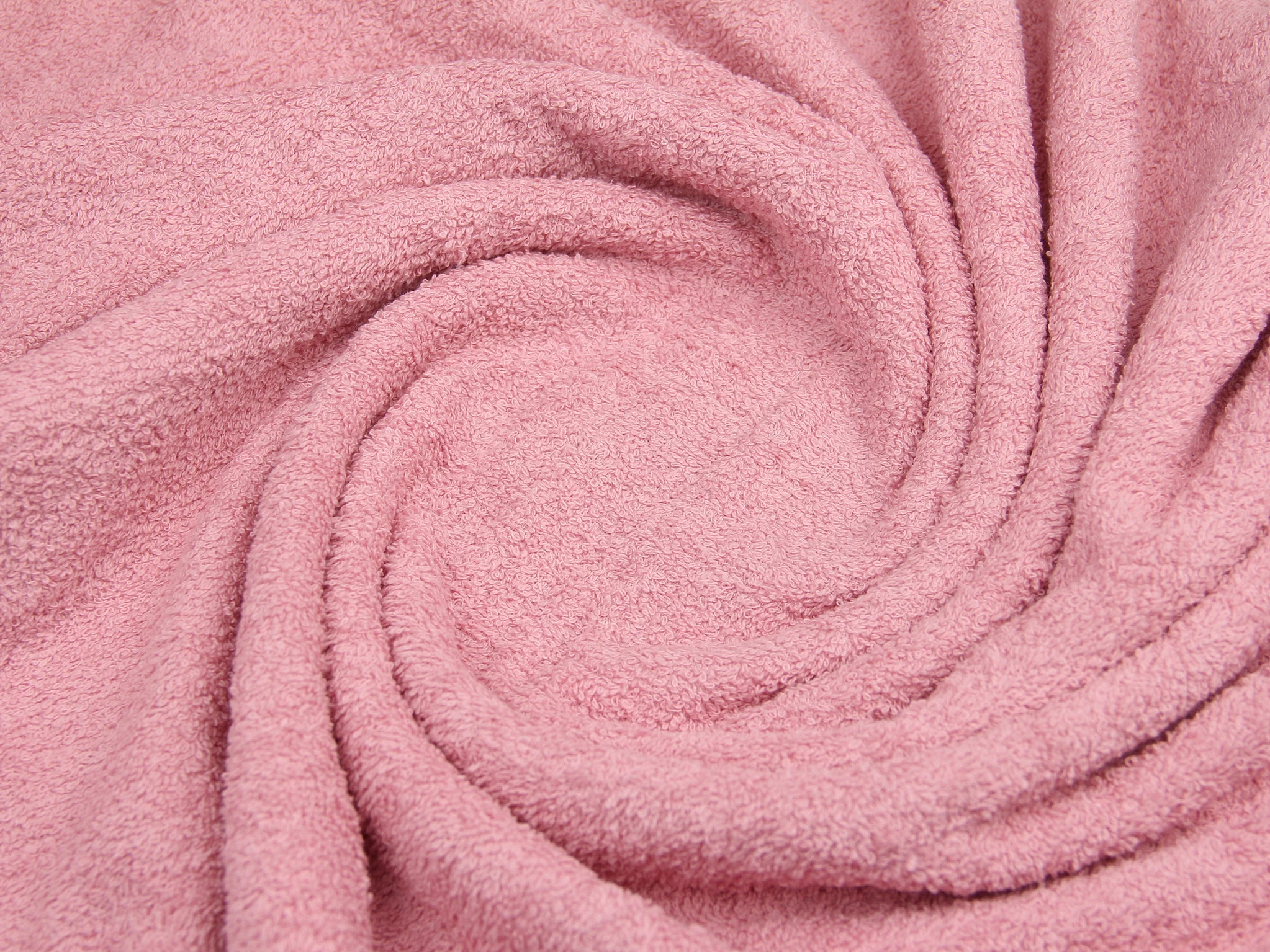 Махра двостороння Пастельний рожевий, 100% Бавовна, ширина 160 см, щільність 400 г/м2