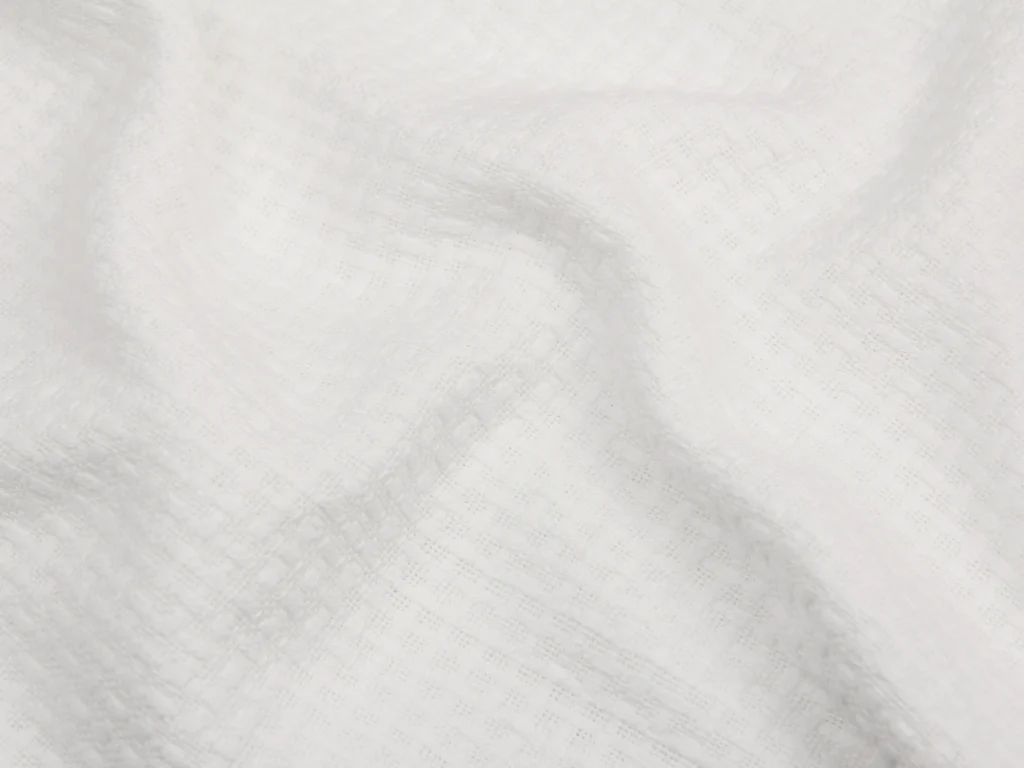 Тканина Піке Шанель Білий F01, щільність 360 г/м2, ширина 240 см