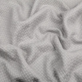 Тканина Піке Шанель Сірій F05, щільність 360 г/м2, ширина 240 см