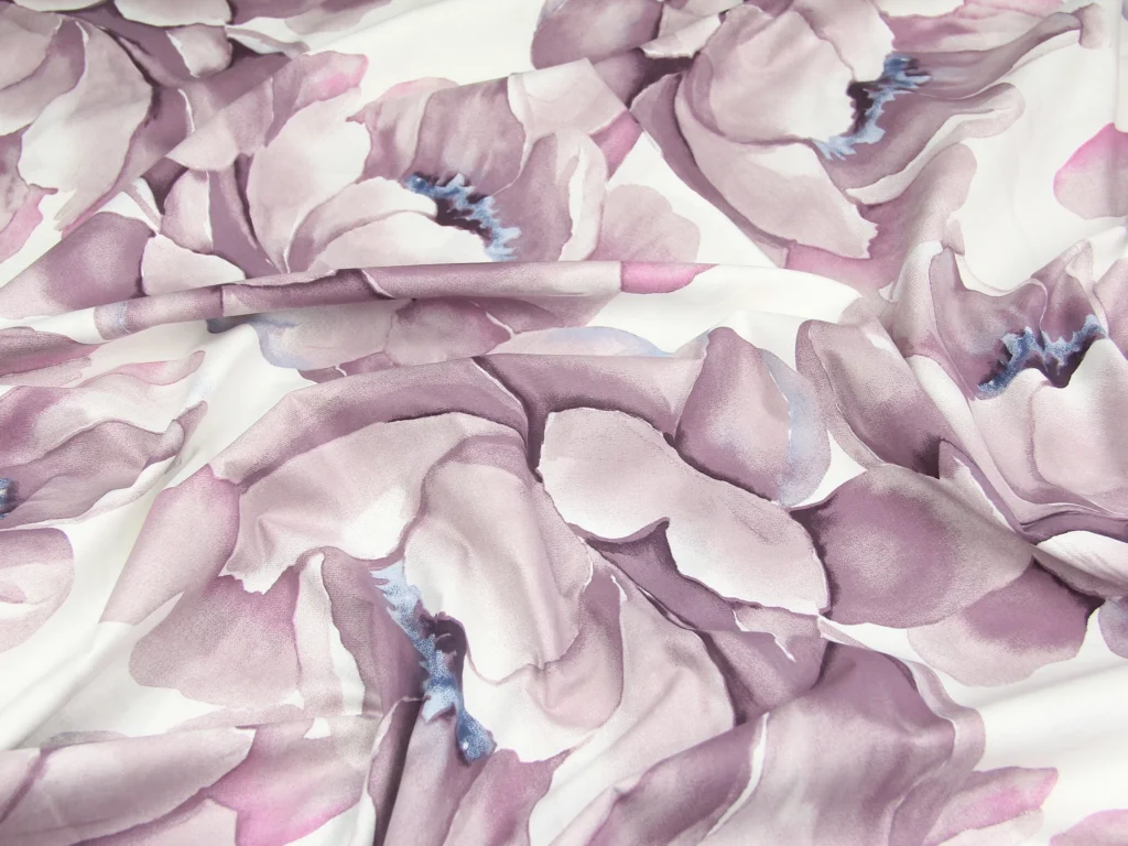 Тканина Ранфорс Королівська квітка 3D, Туреччина, ширина 240 см